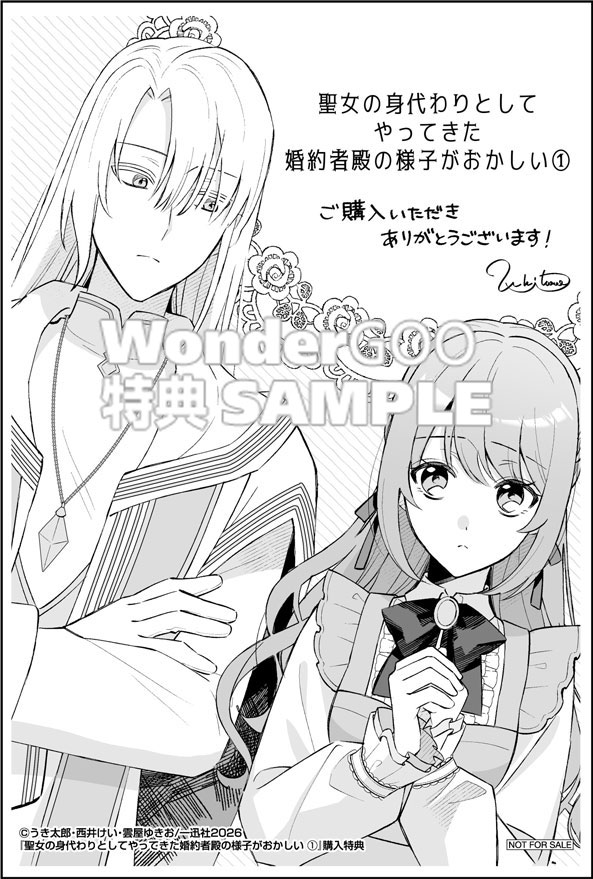 聖女の身代わりとしてやってきた婚約者殿の様子がおかしい　1巻